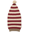 Wheat Kerstmuts - Gebreid - Rood Stripe - Wheat - 48-51 cm - Kerstmutsen