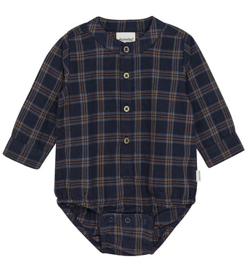 Minymo Hemdromper l/s - Parijse Nacht - Minymo - 56 - Rompers Lange Mouw