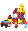 Magna-Tiles Magneetset - 27 Onderdelen - vier Redding + MicroMAG - Magna-Tiles - OneSize - Magnetisch speelgoed