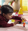 Magna-Tiles Magneetset - 27 Onderdelen - vier Redding + MicroMAG - Magna-Tiles - OneSize - Magnetisch speelgoed