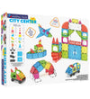 Magna-Tiles Magneetset - 110 Onderdelen - City Centrum + MicroMA - Magna-Tiles - OneSize - Magnetisch speelgoed