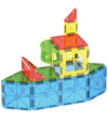 Magna-Tiles Magneetset - 110 Onderdelen - City Centrum + MicroMA - Magna-Tiles - OneSize - Magnetisch speelgoed
