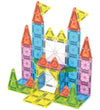 Magna-Tiles Magneetset - 55 Onderdelen - Deluxe Travel Set + Mic - Magna-Tiles - OneSize - Magnetisch speelgoed