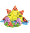 Magna-Tiles Magneetset - 55 Onderdelen - Deluxe Travel Set + Mic - Magna-Tiles - OneSize - Magnetisch speelgoed