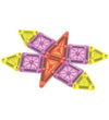Magna-Tiles Magneetset - 55 Onderdelen - Deluxe Travel Set + Mic - Magna-Tiles - OneSize - Magnetisch speelgoed