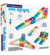 Magna-Tiles Magneetset - 33 Onderdelen - Small Rail Racer + Micr - Magna-Tiles - OneSize - Magnetisch speelgoed