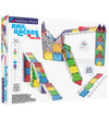 Magna-Tiles Magneetset - 90 Onderdelen - Rail Racer + MicroMAGS - Magna-Tiles - OneSize - Magnetisch speelgoed