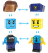 Magna-Tiles Magneetset - 35 Onderdelen - Police Station + MicroM - Magna-Tiles - OneSize - Magnetisch speelgoed