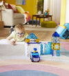 Magna-Tiles Magneetset - 35 Onderdelen - Police Station + MicroM - Magna-Tiles - OneSize - Magnetisch speelgoed