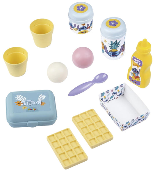 Smoby Speelkeuken - 12 Onderdelen - Stitch Strandbar - Smoby - OneSize - Speelkeukens