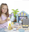 Smoby Speelkeuken - 12 Onderdelen - Stitch Strandbar - Smoby - OneSize - Speelkeukens