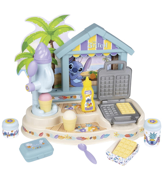 Smoby Speelkeuken - 12 Onderdelen - Stitch Strandbar - Smoby - OneSize - Speelkeukens