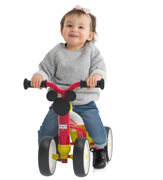 Smoby Loopfiets - Rookie Ride-op - Mickey Mouse - Smoby - OneSize - Loopfietsen