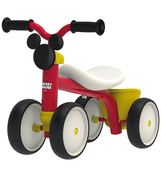 Smoby Loopfiets - Rookie Ride-op - Mickey Mouse - Smoby - OneSize - Loopfietsen