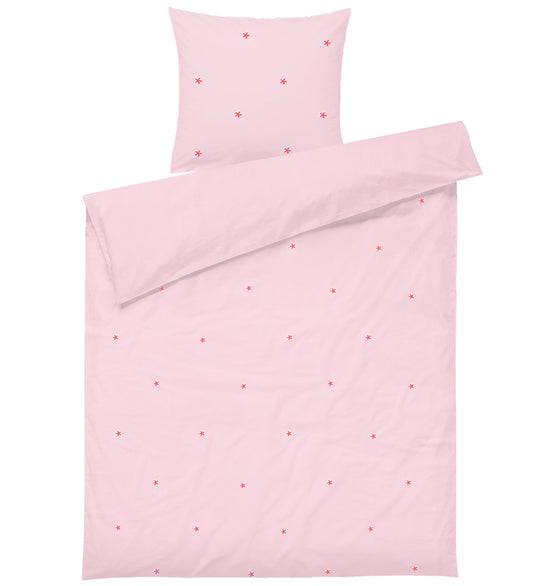 Juna Beddengoed - Daisy - Baby - Roze/Rood - Juna - Baby - Beddengoed - Baby