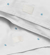 Juna Beddengoed - Daisy - Baby - Wit/Lichtblauw - Juna - Baby - Beddengoed - Baby
