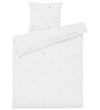 Juna Beddengoed - Daisy - Baby - Wit/Lichtblauw - Juna - Baby - Beddengoed - Baby