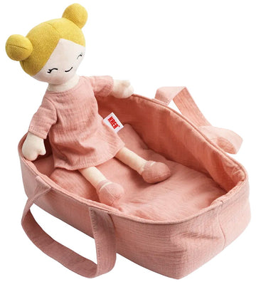 Krea Pop m. Lift/Beddengoed - Roze - Krea - OneSize - Poppen
