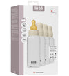 BIBS Babyflessen - 4-pack - 270 ml - Natuurlijk Rubber - Ivory - BIBS - OneSize - Babyflesjes