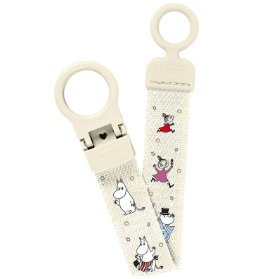 BIBS x Moomins Speenketting - Lusclip - Ivory - BIBS - OneSize - Speenkettingen