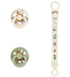 BIBS x Moomins Cadeauset - Fopspenen/Speenketting - Maat 2 - Ivo - BIBS - 6-18 mnd - Fopspenen
