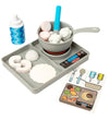 Melissa & Doug Speelgoedeten - 19 Onderdelen - Kookplaat - Melissa & Doug - OneSize - Speelgoedeten