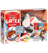 Melissa & Doug Speelgoedeten - 27 Onderdelen - Flip & Fry Grill - Melissa & Doug - OneSize - Speelgoedeten