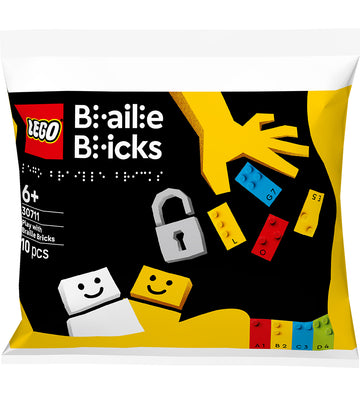 LEGO® - Spelen met braille 30711 - 10 Onderdelen - LEGO® - OneSize - Blokken