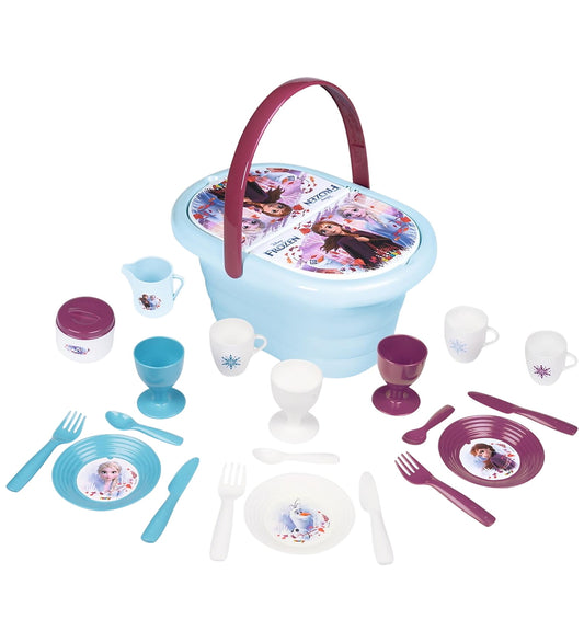 Smoby Picknickmand - 21 Onderdelen - Bevroren - Smoby - OneSize - Speelgoedeten
