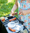 Smoby Grill m. Accessoires - 18 Onderdelen - Zwart - Smoby - OneSize - Speelkeukens