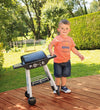 Smoby Grill m. Accessoires - 18 Onderdelen - Zwart - Smoby - OneSize - Speelkeukens