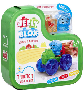 Jelly Blox Bouwblokken - Tractor - Jelly Blox - OneSize - Blokken
