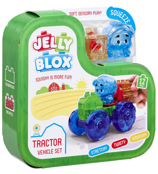Jelly Blox Bouwblokken - Tractor - Jelly Blox - OneSize - Blokken