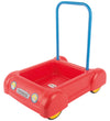 Dantoy Classic+ Loopwagen - 45x48 cm - Rood - Dantoy - OneSize - Loopwagens