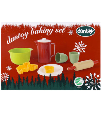 Dantoy Bakset - Kerstmis - 11 Onderdelen - Dantoy - OneSize - Speelgoedeten