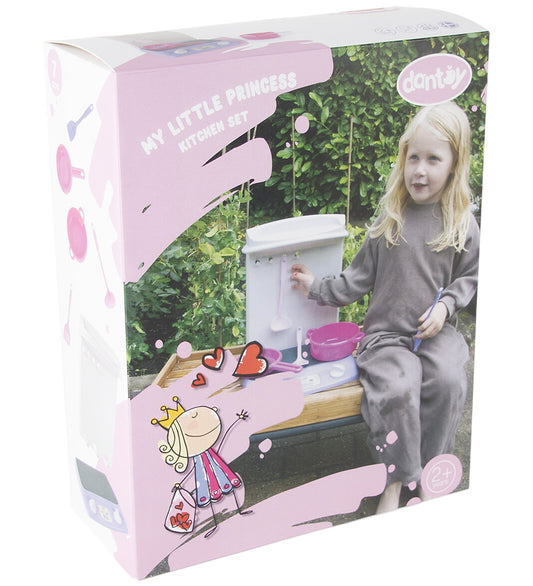 Dantoy Minikeuken - My Klein Princess - 7 Onderdelen - Dantoy - OneSize - Speelkeukens