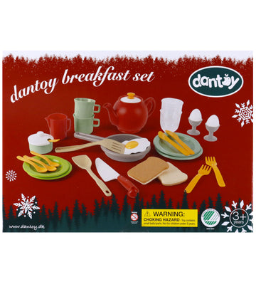 Dantoy Ontbijtset - Kerstmis - 32 Onderdelen - Dantoy - OneSize - Speelgoedeten