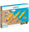MakeDo Gereedschap voor Karton - Ontdek - 126 Onderdelen - MakeDo - OneSize - Gereedschap