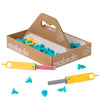 MakeDo Gereedschap voor Karton - Ontdek - 50 Onderdelen - MakeDo - OneSize - Gereedschap