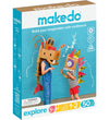 MakeDo Gereedschap voor Karton - Ontdek - 50 Onderdelen - MakeDo - OneSize - Gereedschap