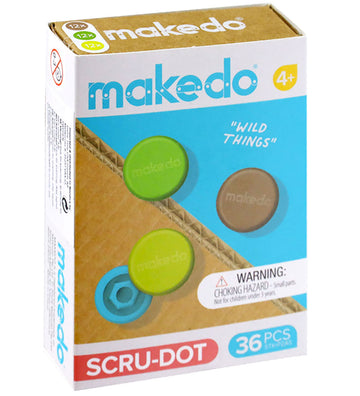 MakeDo Gereedschap voor karton - Schroef-Dot - 36 Onderdelen - W - MakeDo - OneSize - Gereedschap