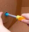 MakeDo Gereedschap voor karton - Roto-Ring - 16 Onderdelen - MakeDo - OneSize - Gereedschap
