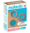 MakeDo Gereedschap voor karton - Roto-Ring - 16 Onderdelen - MakeDo - OneSize - Gereedschap