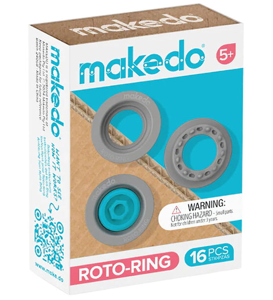 MakeDo Gereedschap voor karton - Roto-Ring - 16 Onderdelen - MakeDo - OneSize - Gereedschap