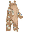 Mikk-Line Fleece Pak - Chipmunk m. Bloemen - Mikk-Line - 3 jaar (98) - Fleece Pakken