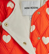 Mini Rodini Voetenzak - Gewatteerd - Hearts - 80 cm - Rood - Mini Rodini - OneSize - Voetenzakken