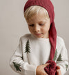Hanevild Kerstmuts - Carbeen - Hanevild - 6-10 jaar (116-140) - Kerstmutsen