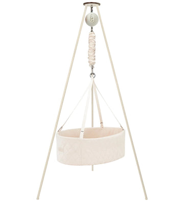 Moonboon Ovaal Wieg - Classic+ Bundel - Nature/Wit - Moonboon - OneSize - Wiegen