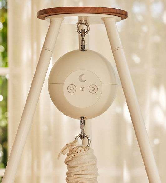 Moonboon Wiegmotor - Connect Premium - White Cream - Moonboon - OneSize - Wiegen