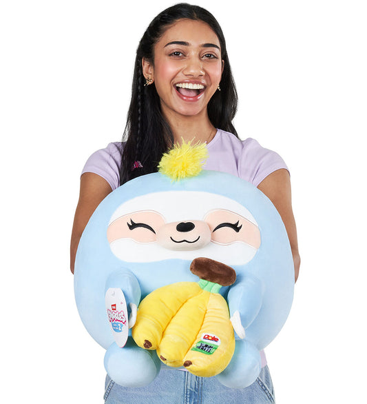 Snackles Knuffel - 35 cm - Megan m. Bananen - SNACKLES - OneSize - Knuffels